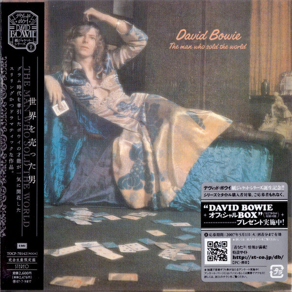 Image of Front Cover of 4954209S: CD - DAVID BOWIE, The Man Who Sold The World (EMI; TOCP-70142, Japan 2007, With Obi)   VG+/VG+