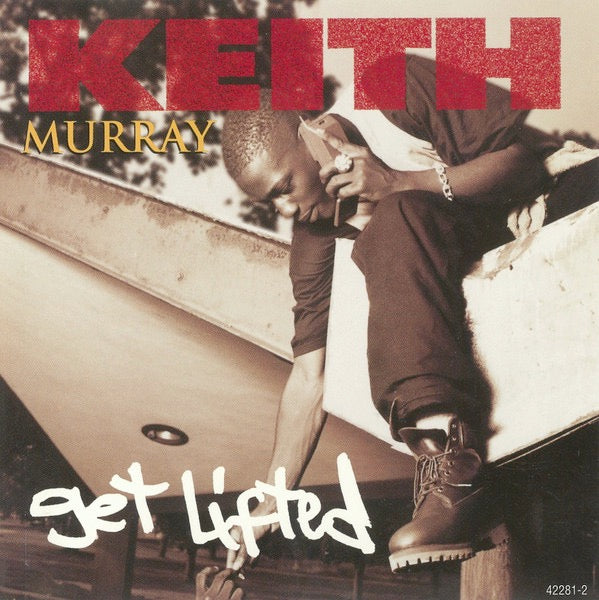 Image of Front Cover of 4914408C: CD - KEITH MURRAY, Get Lifted (Jive; 01241-42281-2, US 1995, Jewel Case)   VG+/VG