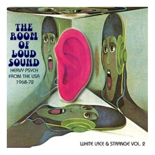 Image of Front Cover of 5034004E: CD - VARIOUS, The Room Of Loud Sound (Heavy Psych From The USA 1968-1972) (White Lace & Strange Volume 2) (Psychic Circle ; PCCD7020, UK 2008, Jewel Case, Booklet)   EX/EX