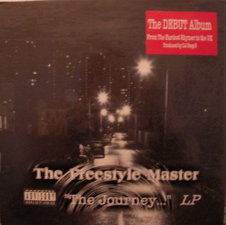 Image of Front Cover of 5024038E: LP - THE FREESTYLE MASTER, The Journey LP (Powercut Productions; P. C. P. 004, UK 1998)   VG/VG