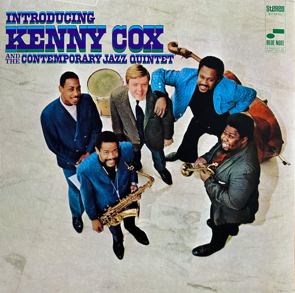 Image of Front Cover of 5044185S: LP - KENNY COX AND THE CONTEMPORARY JAZZ QUINTET, Introducing Kenny Cox And The Contemporary Jazz Quintet (Blue Note; 3829360, Worldwide 2021)   VG+/VG+