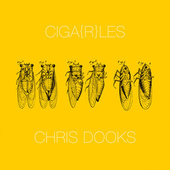 Image of Front Cover of 5044194S: LP - CHRIS DOOKS, CIGA { R } LES (Idioholism; none, UK 2014, Inner, Yellow Vinyl )   VG+/VG+