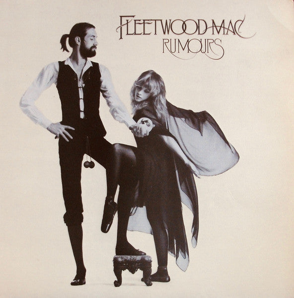 Image of Front Cover of LP - VG/G+ - FLEETWOOD MAC, Rumours (WB Burbank; K56344, UK 1977, Textured Sleeve, Insert, MASTERED BY CAPITOL), Hairlines all over disc. Sleeve discolouratiom, creasing and light edge wear,  - 2726243E