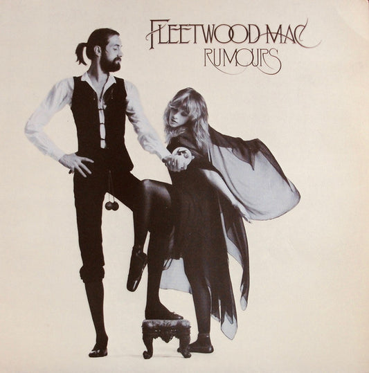 Image of Front Cover of LP - VG/G+ - FLEETWOOD MAC, Rumours (WB Burbank; K56344, UK 1977, Textured Sleeve, Insert, MASTERED BY CAPITOL), Hairlines all over disc. Sleeve discolouration, indents, creasing and light edge wear.,  - 2726243E