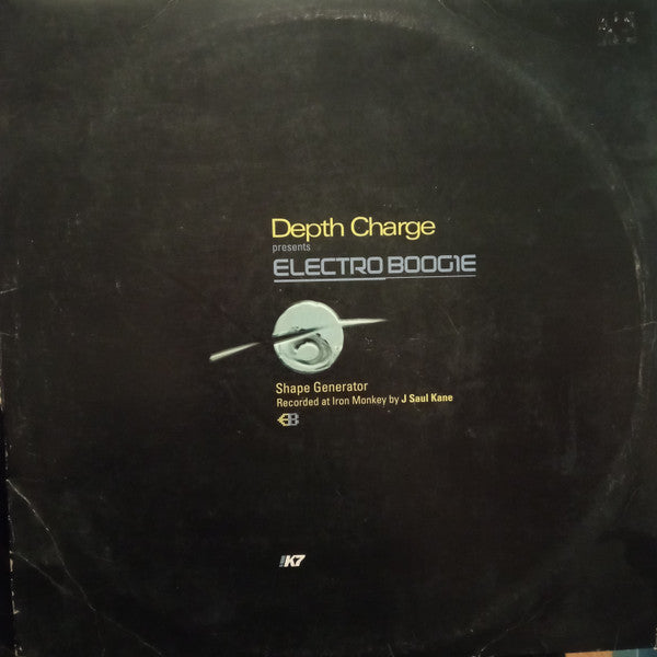 Image of Front Cover of 5024050E: 2xLP - DEPTH CHARGE, Electro Boogie (Shape Generator) (!K7; !K7075LP, Germany 1999)   G+/G+