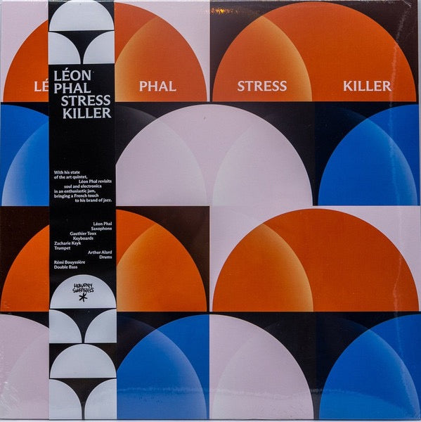 Image of Front Cover of 5034055E: LP - LEON PHAL, Stress Killer (Heavenly Sweetness; HS244VL, France 2023)   NEW/NEW