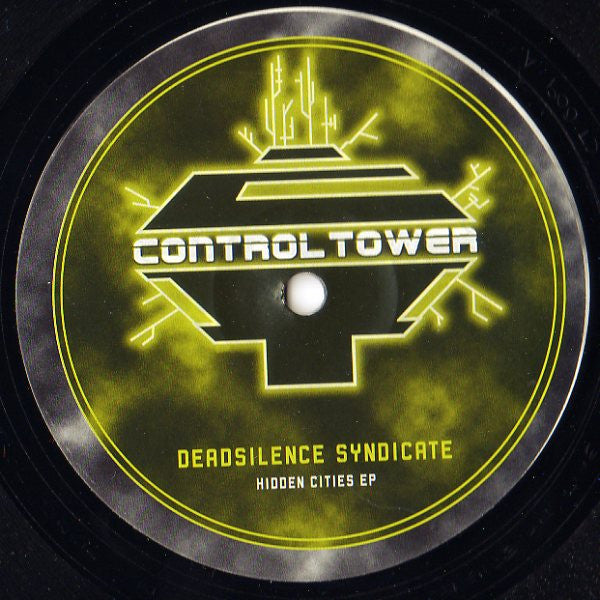 Image of Back Cover of 5044232S: 12" - VARIOUS, Deadsilence Syndicate - Hidden Cities EP (Control Tower; CT009, UK 2003)   /VG+