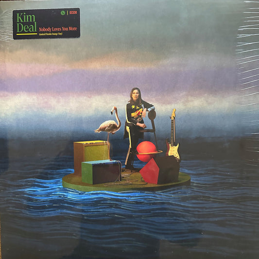 Image of Front Cover of 5014329C: LP - KIM DEAL, Nobody Loves You More (4AD; 4AD0733LP, Worldwide 2024, Inner, Orange Vinyl)   NEW/NEW