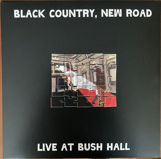 Image of Front Cover of 5054084S: LP - BLACK COUNTRY, NEW ROAD, Live At Bush Hall (Ninja Tune; ZEN289, USA & Europe 2023, Booklet)   NEW/NEW