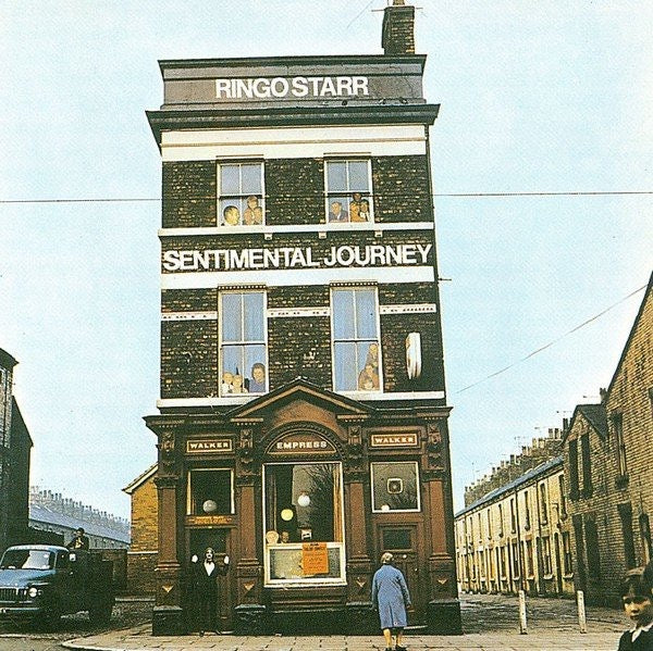 Image of Front Cover of 5034068E: CD - RINGO STARR, Sentimental Journey (Apple Records; 0777 7 98615 2 1, Europe 1995 Reissue, Jewel Case)   VG+/VG+