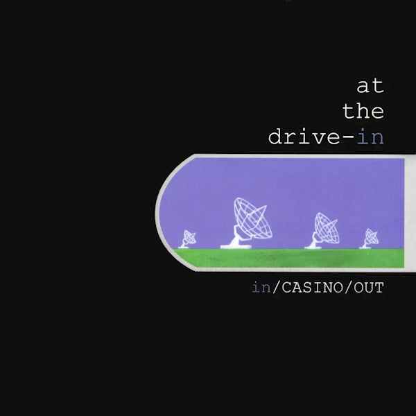 Image of Front Cover of 5024212E: LP - AT THE DRIVE-IN, In/Casino/Out (Craft Recordings; 7240013, Worldwide 2024, Inner, Purple and Green Smoke Vinyl)   EX/EX