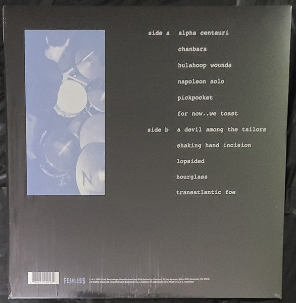 Image of Back Cover of 5024212E: LP - AT THE DRIVE-IN, In/Casino/Out (Craft Recordings; 7240013, Worldwide 2024, Inner, Purple and Green Smoke Vinyl)   EX/EX