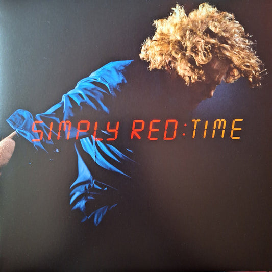 Image of Front Cover of 5014262C: LP - SIMPLY RED, Time (Warner Music Group; 5054197429972, Europe 2023, Gatefold, Inner, Gold Vinyl)   VG+/VG+