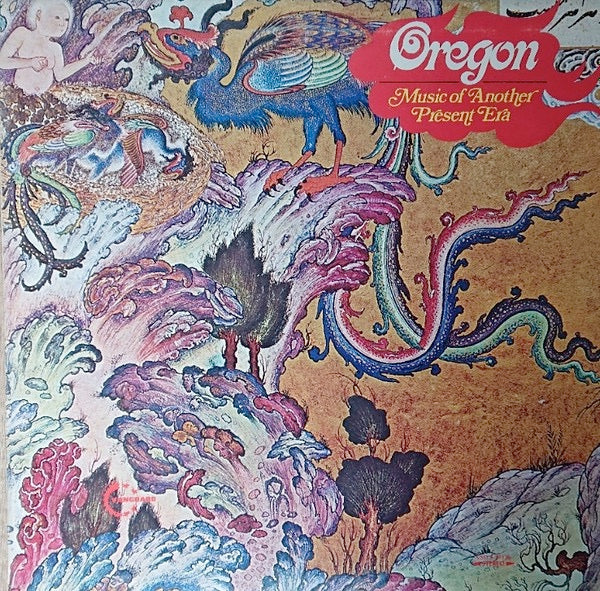 Image of Front Cover of 5014293C: LP - OREGON, Music Of Another Present Era (Vanguard; VSD 79326, UK 1972) Record has pressing flaw on track A3 that clicks a few times when played through, but otherwise VG. Sleeve discoloured, stained and worn at edges / corners  VG/G+