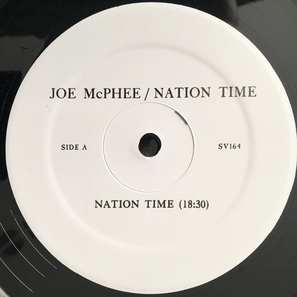 Image of Label Cover of 5014312C: LP - JOE MCPHEE, Nation Time (Superior Viaduct; SV164, US 2019, Insert)   NEW/NEW