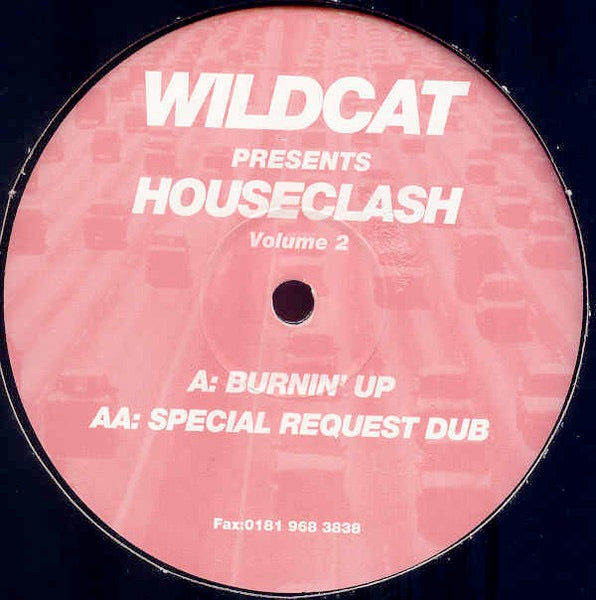 Image of Front Cover of 5014297C: 12" - WILDCAT, Houseclash Volume 2 (Fresh; WC-002, UK 1997)   /G+