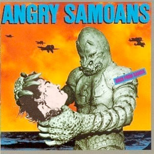 Image of Front Cover of 5014315C: LP - ANGRY SAMOANS, Back From Samoa (Subway Records; none, Germany 1998 Reissue, Blue Vinyl)   NEW/NEW