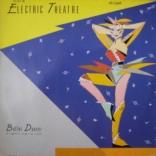 Image of Front Cover of 5024325E: LP - ELECTRIC THEATRE, Ballet Dancer (Night Version) (Mercury; 818 027-1, Germany 1983)   VG+/VG+