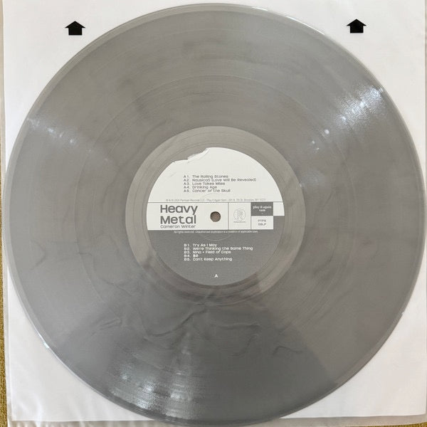 Image of Label Cover of LP - NEW/NEW - CAMERON WINTER, Heavy Metal (Partisan Records; PTPS50LPX, Europe 2024, Insert, Heavy Metal Grey Vinyl), ,  - 0636186E