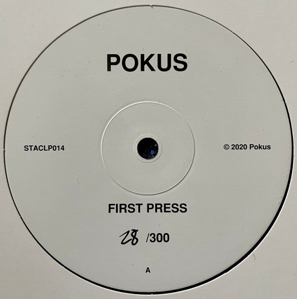Image of Front Cover of LP - /VG+ - POKUS, Pokus (Pokus Music; STACLP014, UK 2020, Limited Edition of 300), Light marks. 170/300,  - 5044351S