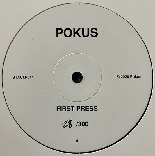 Image of Front Cover of 5044351S: LP - POKUS, Pokus (Pokus Music; STACLP014, UK 2020, Limited Edition of 300) Light marks. 170/300  /VG+