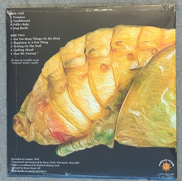 Image of Back Cover of 5024342E: LP - CATAPILLA, Embryonic Fusion (Sunbeam Records; SBRLP5115, UK 2022, Gatefold, Booklet)   VG+/VG+