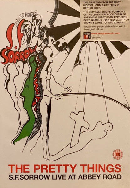 Image of Front Cover of 5014046C: DVD - THE PRETTY THINGS, S. F. Sorrow Live at Abbey Road (Recall DVD; SDVD512, UK 2003, DVD Case) SEALED  EX/EX