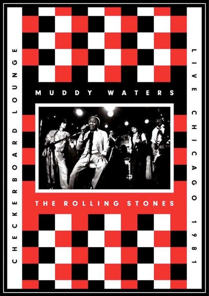 Image of Front Cover of 5014050C: DVD - MUDDY WATERS & THE ROLLING STONES, Checkerboard Lounge, Live Chicago 1981 (Eagle Vision; ERDVCD069, Europe 2012, DVD Case)   VG+/VG+