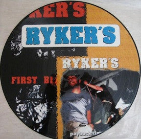 Image of Front Cover of 5014385C: LP - RYKER'S, First Blood / Payback Time (Lost And Found Records; LF 279 / 1997, Germany 1997, Picture Disc) Light Marks only.  /VG