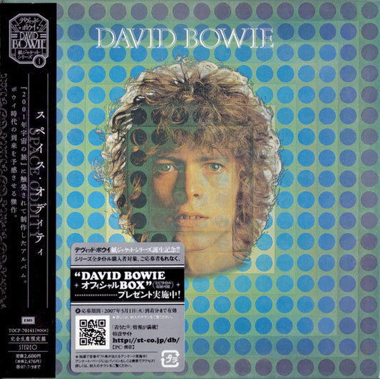 Image of Front Cover of 5034180E: CD - DAVID BOWIE, Space Oddity (EMI ; TOCP-70141, Japan 2007, Picture Sleeve, Insert, With Obi)   VG+/VG+