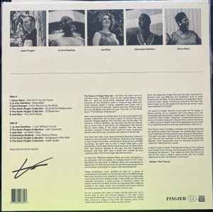 Image of Back Cover of 5024375E: LP - VARIOUS, El Sonido de Fingier Records (Fingier; AJXLP665, UK 2023, Inner) sleeve in shrinkwrap. vinyl has several light hairlines.  VG+/VG