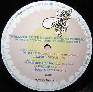 Image of Label Cover of 5024376E: 2xLP - VARIOUS, Welcome To The Land Of Honey Dipped (Honeydipped Records; DIPAL 001, UK 1995, Gatefold)   VG+/VG