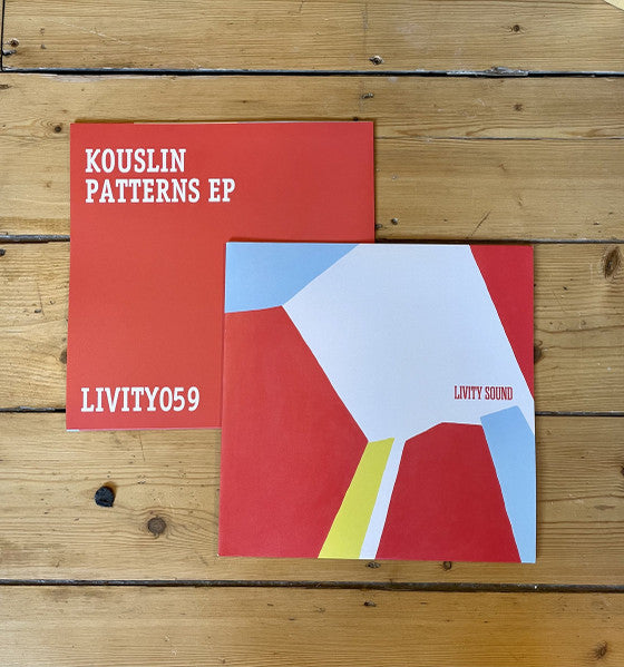 Image of Front Cover of 5124001E: 12" EP - KOUSLIN, Patterns EP (Livity Sound; LIVITY059, UK 2023, Limited Edition)   VG+/VG+