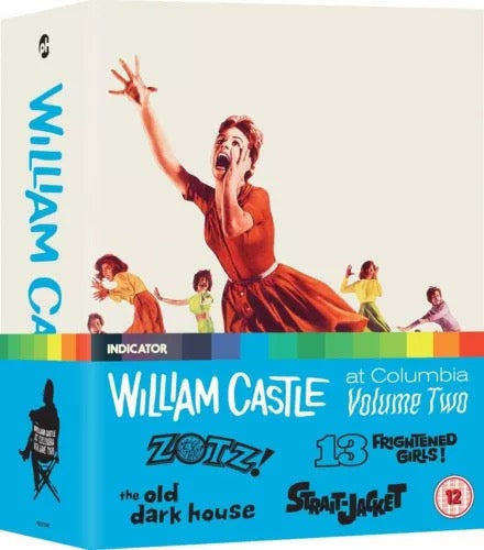 Image of Front Cover of 5134017E: 4xBlu-ray - WILLIAM CASTLE, William Castle At Columbia Volume Two (Indicator; PHILTD098, Europe , Box Set)   VG+/VG+