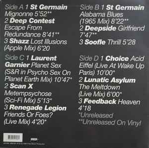 Image of Back Cover of 5124005E: 2x12" - VARIOUS, La Collection (Fnac Music Dance Division; 591306, France 1994, Gatefold, Purple Vinyl.) Strong VG. edge  VG+/VG