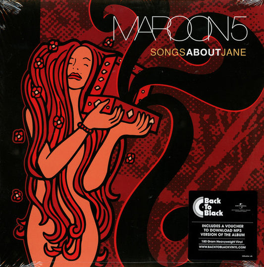 Image of Front Cover of 5144034S: LP - MAROON 5, Songs About Jane (Interscope Records; 00602547840387, Europe 2016)   VG+/VG+