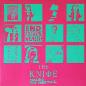 Image of Front Cover of 5144028S: 3x12" - THE KNIFE, Shaking The Habitual (Brille; Brillp 117, UK 2013, Triple Gatefold, 2 Booklets, Without CDs) No CDs! Some mottling on discs. Tear to one corner. Corner wear and bumps.  VG/VG+