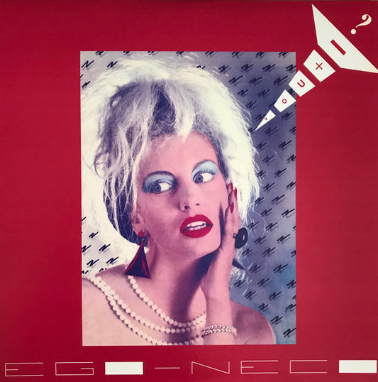 Image of Front Cover of 5144077S: 12" - EGO NECO, You + I ? (Turin Dancefloor Express; TDE1211, Italy 2023, Limited edition of 250 copies. Red Wax!) Hairlines.  VG+/VG