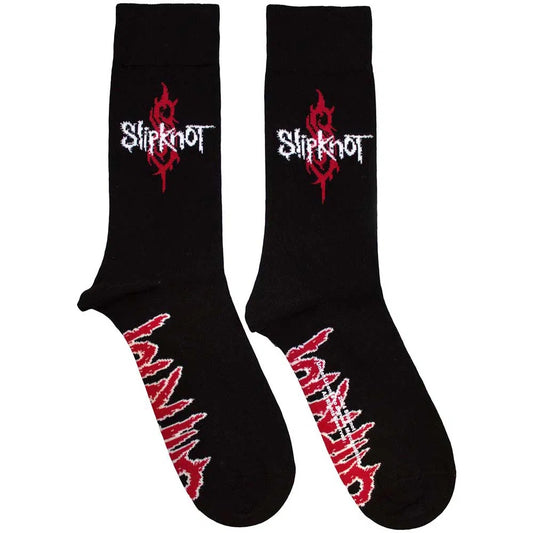 Image of Front Cover of Accessories - NEW/NEW - SLIPKNOT, Logo Socks (,  ), ,  - 5114064C