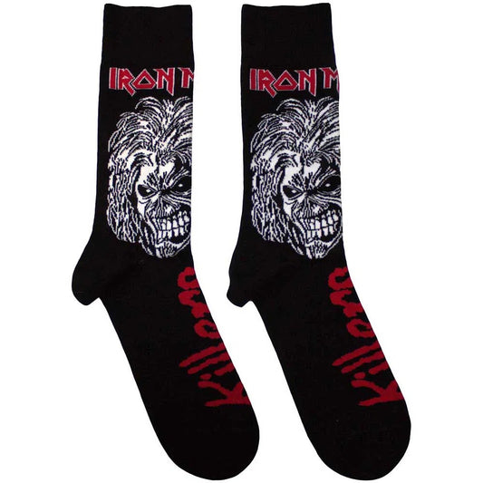 Image of Front Cover of Accessories - NEW/NEW - IRON MAIDEN, Killers Socks (UK Size 7-11) (,  ), ,  - 4615589C