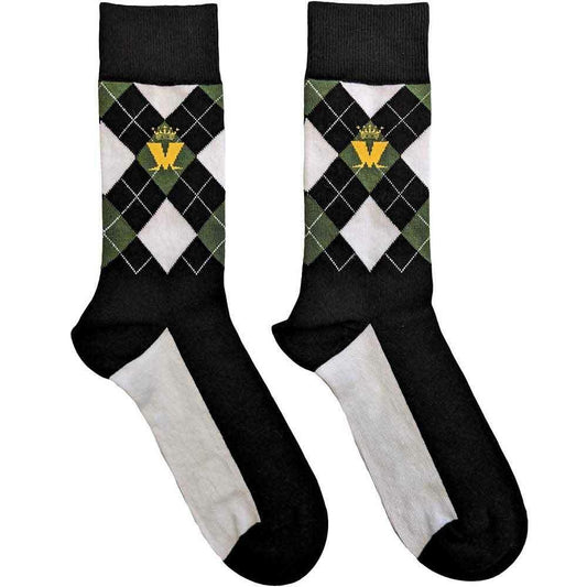 Image of Front Cover of 5114129C: Accessories - MADNESS, Crown & Diamond Socks (,  )   NEW/NEW