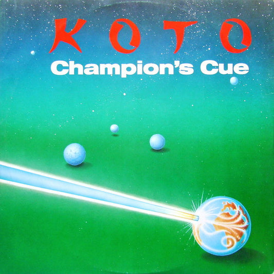 Image of Front Cover of 5124033E: LP - KOTO, Champion's Cue (ZYX Records; ZYX 6352-12, Germany 1990)   VG/VG