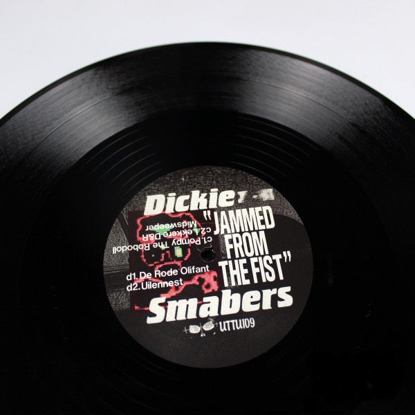 Image of Front Cover of 5114144C: 2x12" - DICKIE SMABERS, Jammed From The Fist (Unknown To The Unknown; UTTU109, UK & Europe 2021, Plain Sleeve) Opened Instore  EX/EX