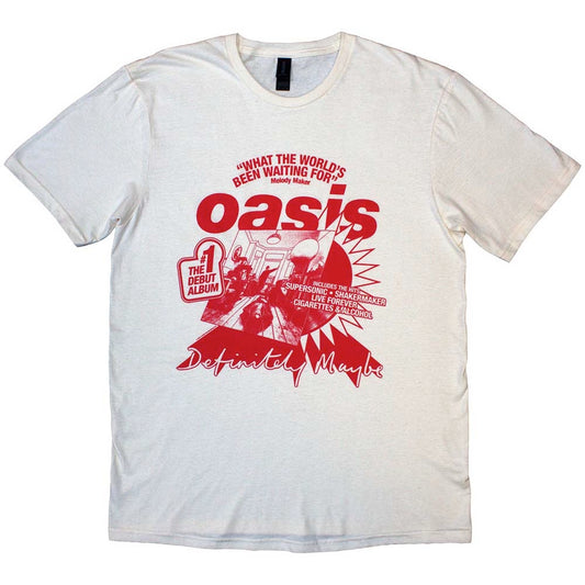 Image of Front Cover of 5114109C: Accessories - OASIS, What The World's Been Waiting For T-Shirt M (, Europe )   NEW/NEW