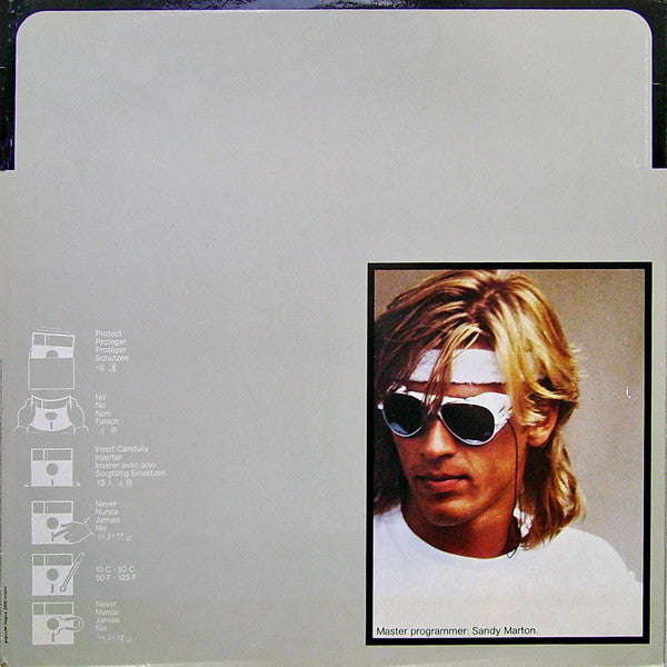 Image of Back Cover of 5124037E: LP - M-BASIC, Ok. Run (Deejay; MIX 483, Italy 1983)   VG/VG