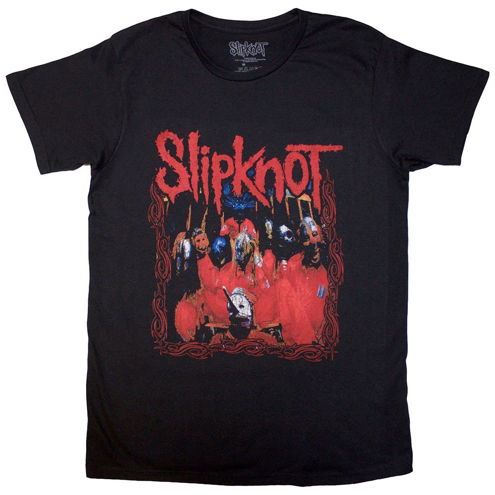 Image of Front Cover of 5114117C: Accessories - SLIPKNOT, Band Frame T-Shirt L (, Europe )   NEW/NEW