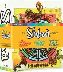 Image of Front Cover of 5134020E: 3xBlu-ray - NATHAN JURAN, GORDON HESSLER, The Sinbad Trilogy (Indicator; PHILTD024, UK , Box Set, Booklet, 4K)   VG+/VG+