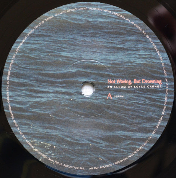 Image of Label Cover of LP - EX/EX - LOYLE CARNER, Not Waving, But Drowning (AMF Records; AMFLP0012, UK 2019, Gatefold, Insert, NO Print, 180 Gram Vinyl), No art print. Disc looks unplayed.,  - 3526317E