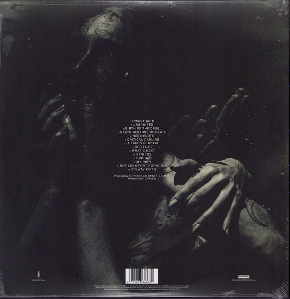 Image of Back Cover of 5114174C: LP - SLIPKNOT, We Are Not Your Kind (Roadrunner Records; 075678645761, Europe 2022 Reissue, Blue Light Vinyl)   NEW/NEW