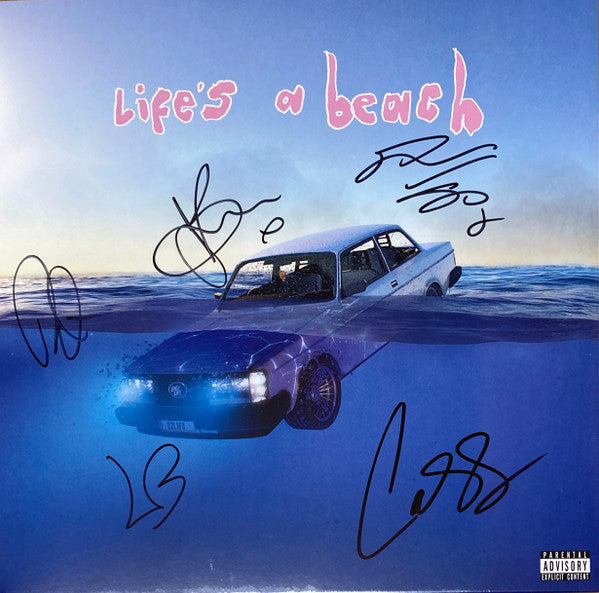 Image of Front Cover of 5114016C: LP - EASY LIFE, Life's A Beach (Island Records; 3564081, UK 2021, Inner & Insert, Signed) Light hairlines, Small edge pinch and sleeve crease, Signed by band  VG/VG